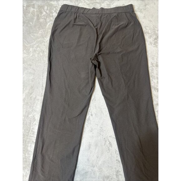 Eileen Fisher Pull On Pants 2 Pockets Brown Viscose Blend XL - Picture 14 of 14